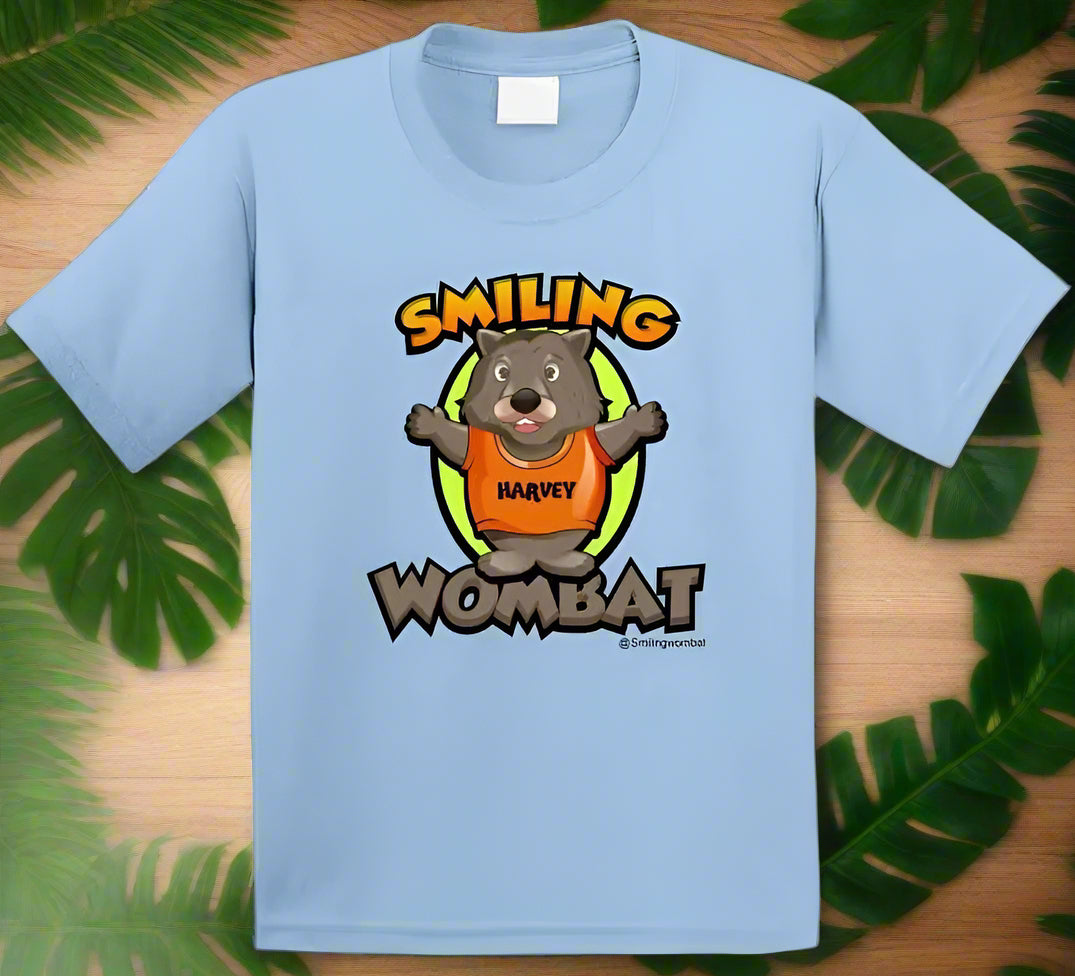 Official Wombat Shirt - Harvey the Smiling Wombat Official T-Shirt - Shopify