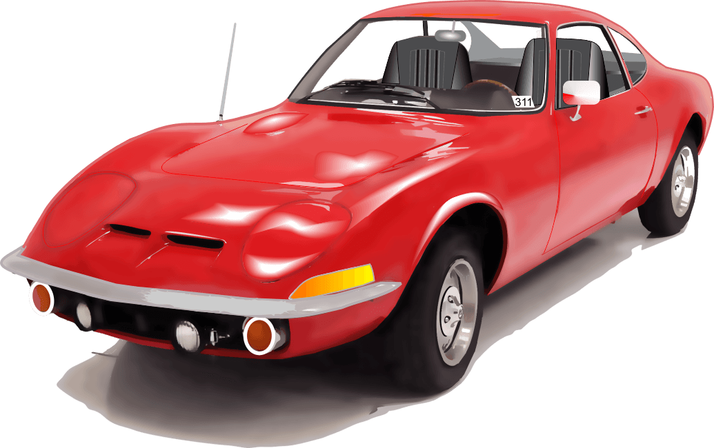 Opel GT 1900 "Baby Corvette" -Dark Colored T-Shirt - Shopify