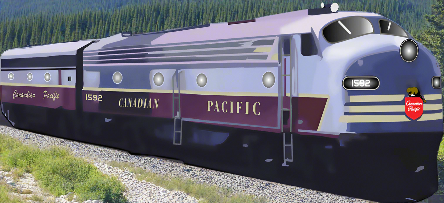 CP Rail The "Canadian" T-Shirt - Smiling Wombat