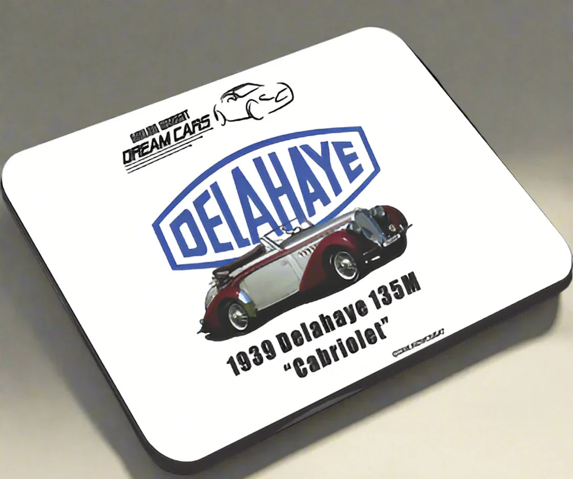 Classic Delahaye135M Cabriolet - Mouse Pad - Shopify