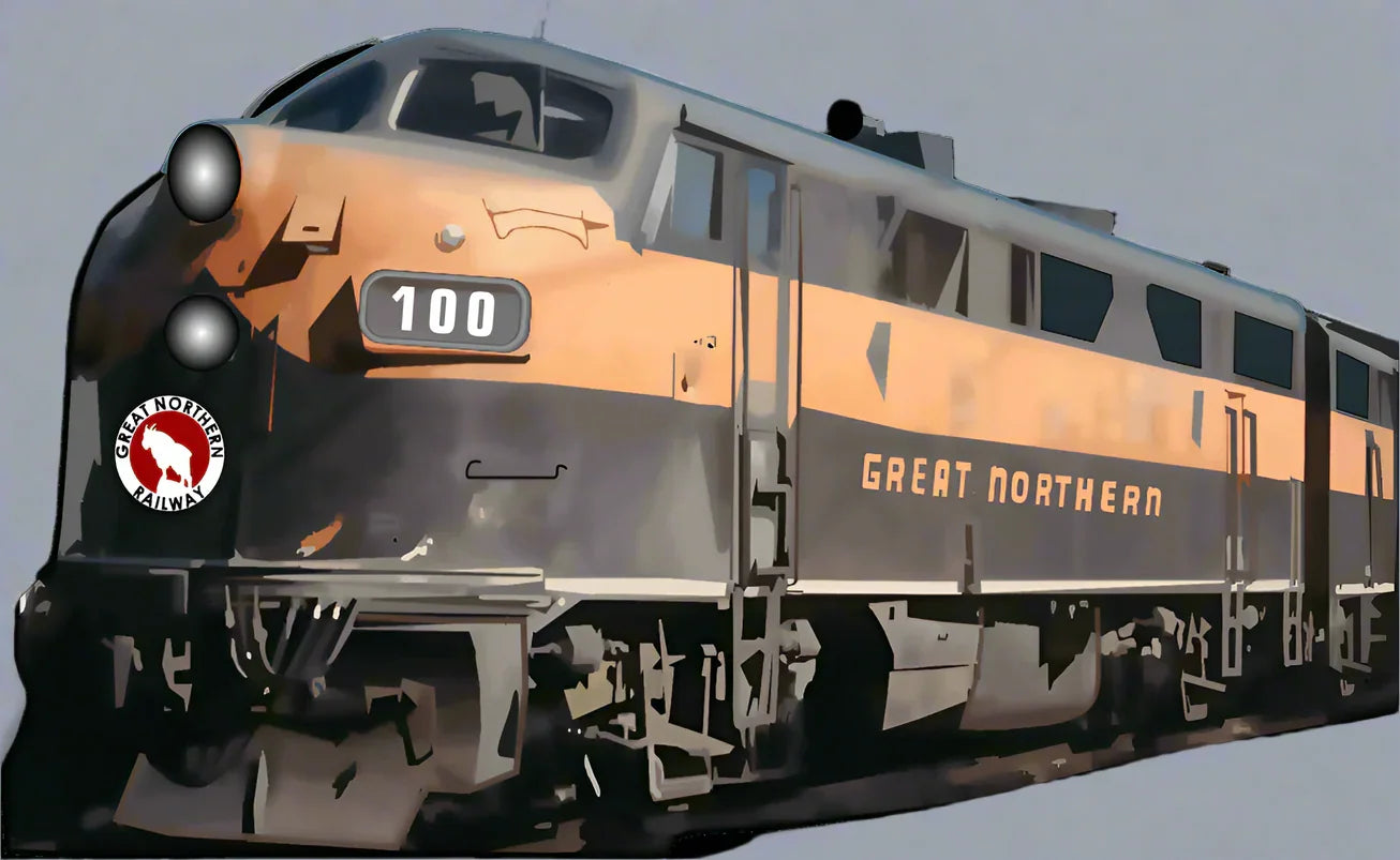 Great Northern Railroad Empire Builder T-Shirt - Shopify