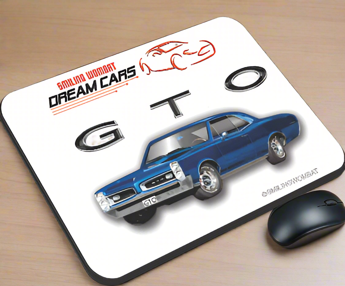 Pontiac GTO "GOAT"- Famous American Muscle Car Mousepad - Shopify