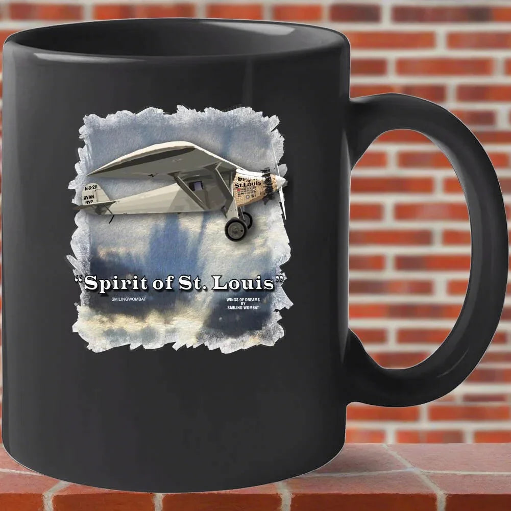 Spirit Of St. Louis - Lindbergh's Famous Plane-Mug Collection - Shopify