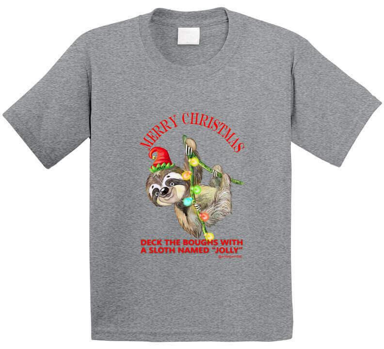 Deck the Halls - T-Shirt - Smiling Wombat