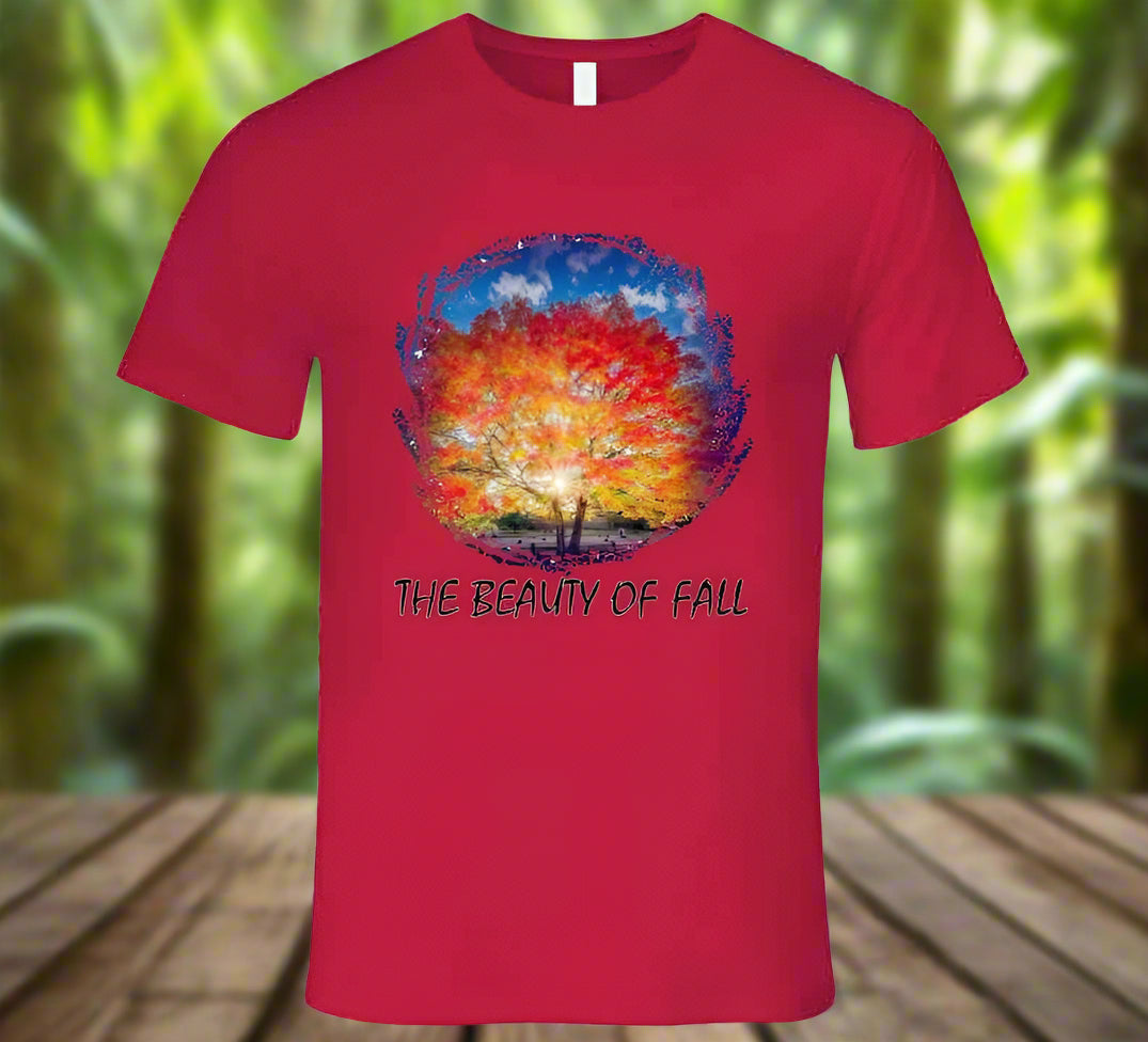 Beauty Of Fall T-Shirt and Sweatshirt collection - Smiling Wombat