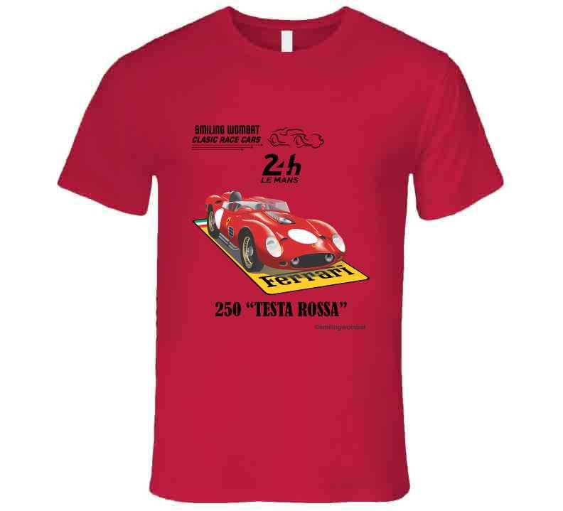 Testa Rosa Ferrari - Famous Sports Racer from the 1950s - Smiling Wombat