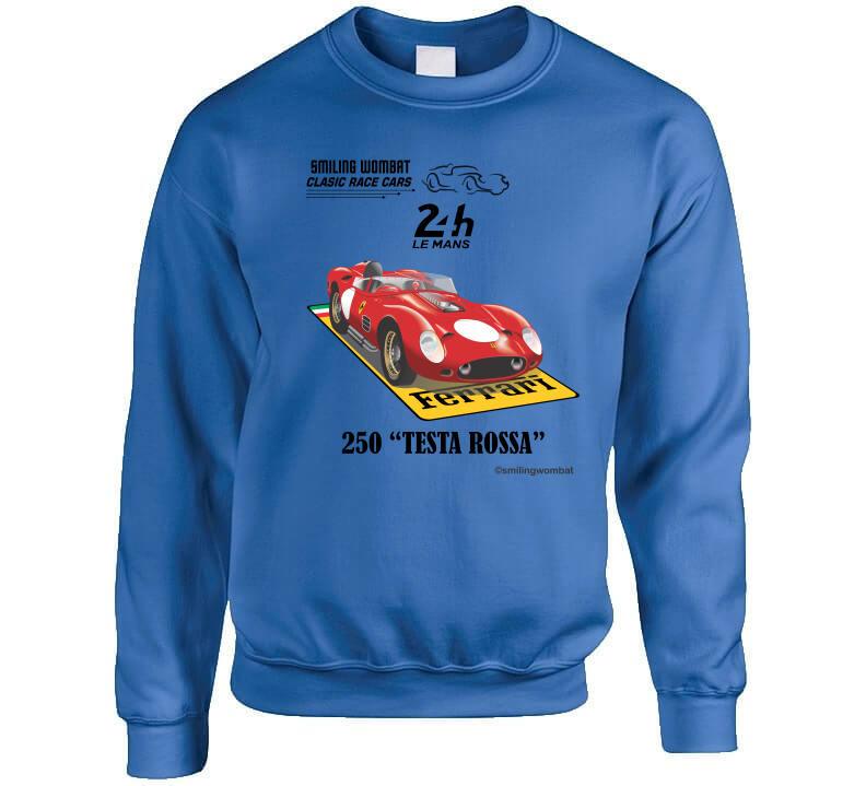 Testa Rosa Ferrari - Famous Sports Racer from the 1950s - Smiling Wombat