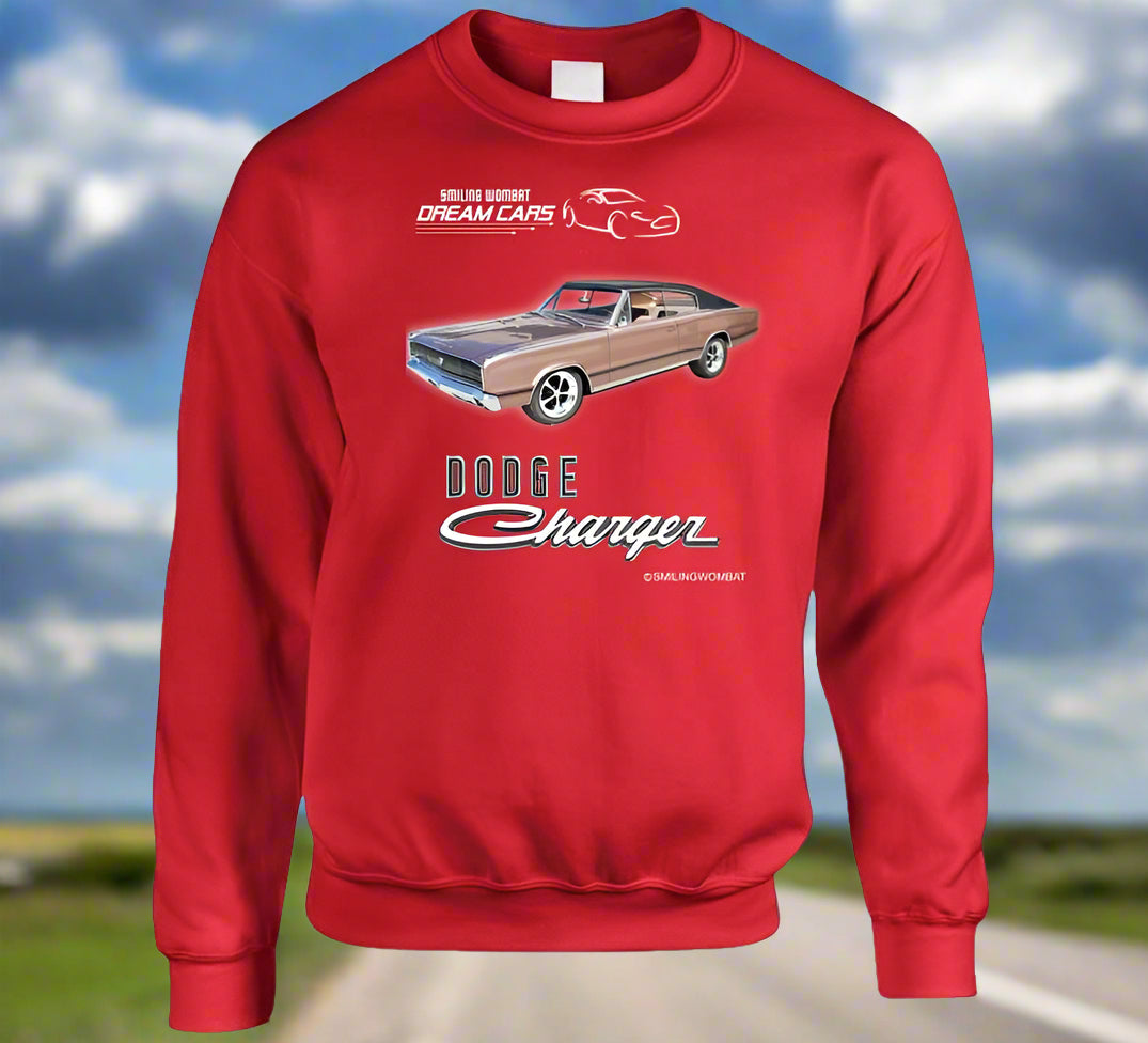 Muscle cars Dodge Charger - American Muscle - Smiling Wombat