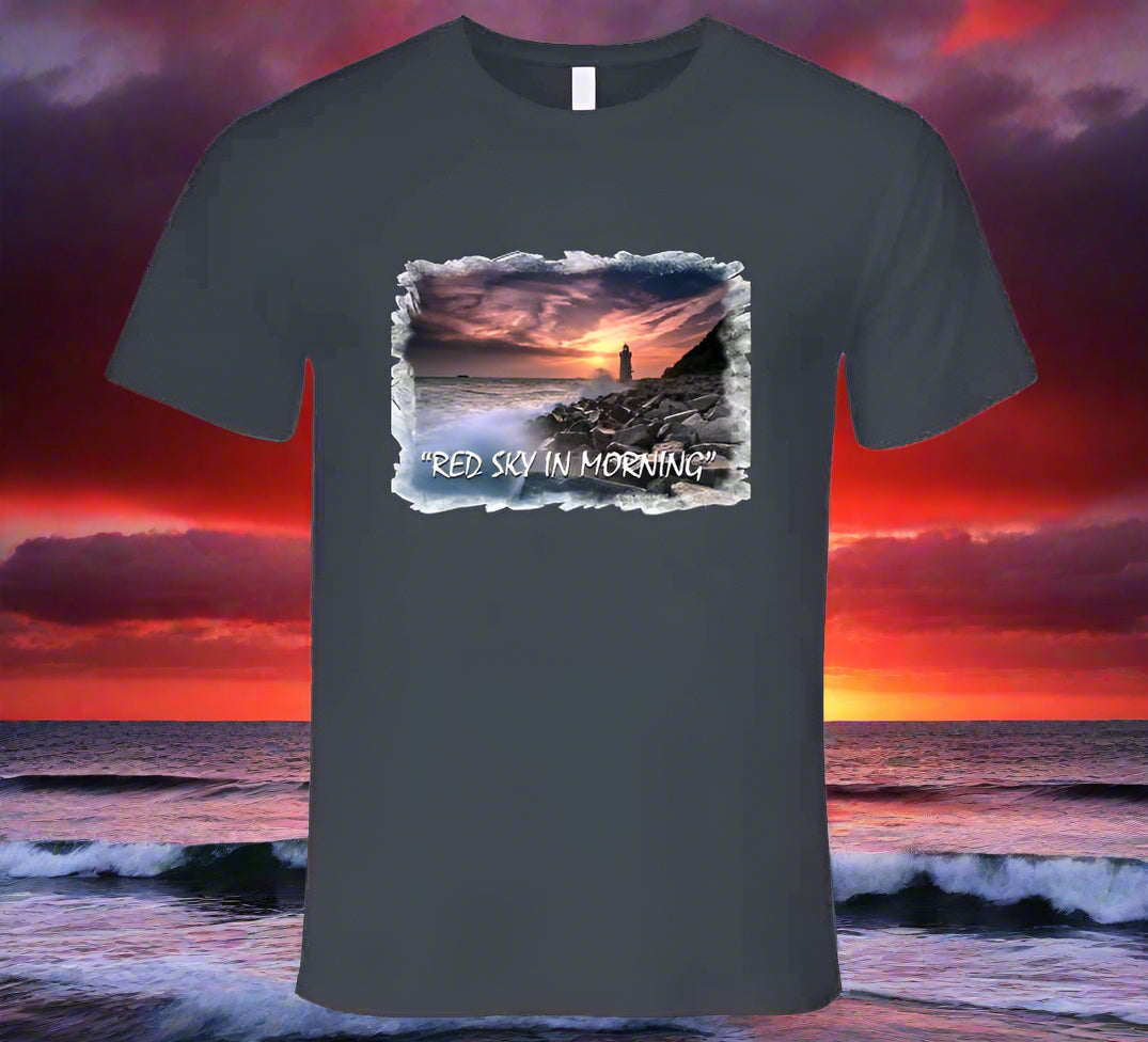 Red Sky In Morning T-Shirt and Sweatshirt Collection - Shopify