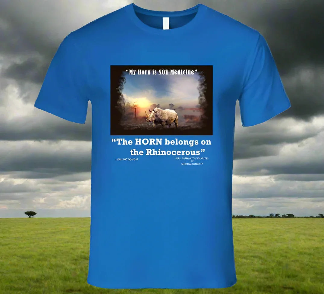 Save The Rhino's T Shirt Collection - Smiling Wombat - Shopify