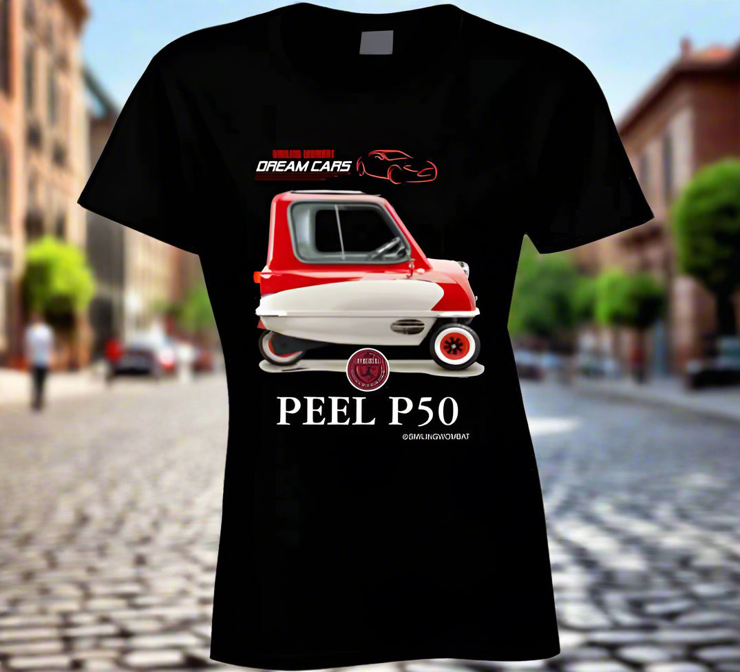 Peel P 50 - Dark Colored T-Shirt - Smiling Wombat