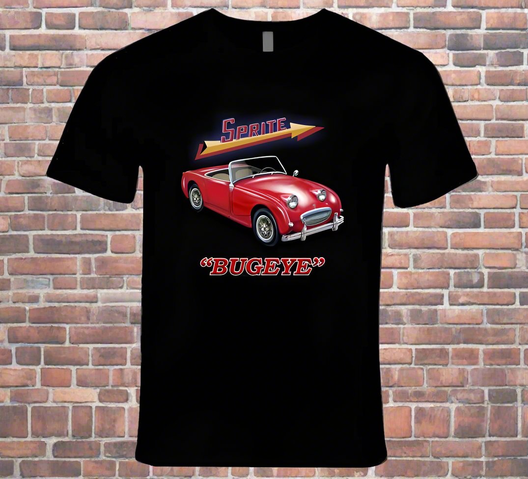 Austin Healey "Bugeye" Sprite - Shirt Collection - Smiling Wombat