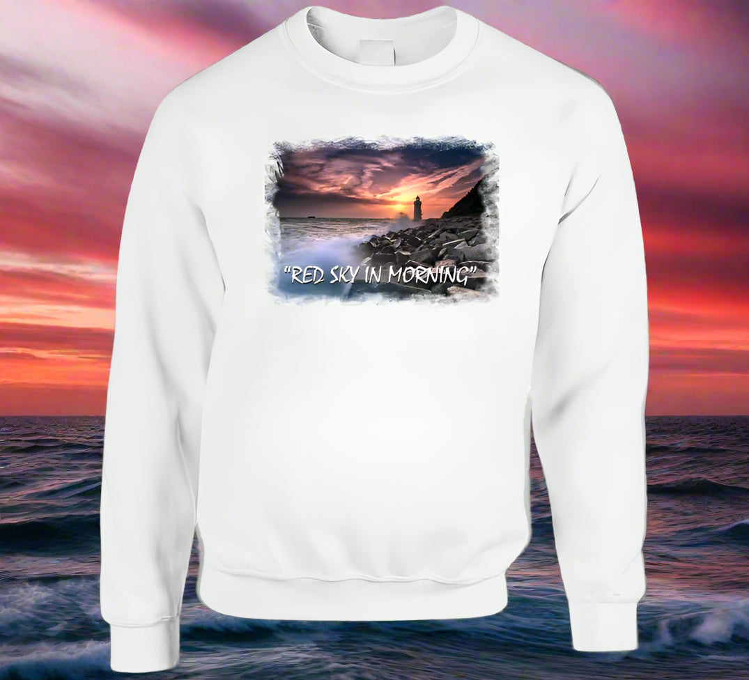 Red Sky In Morning T-Shirt and Sweatshirt Collection - Shopify