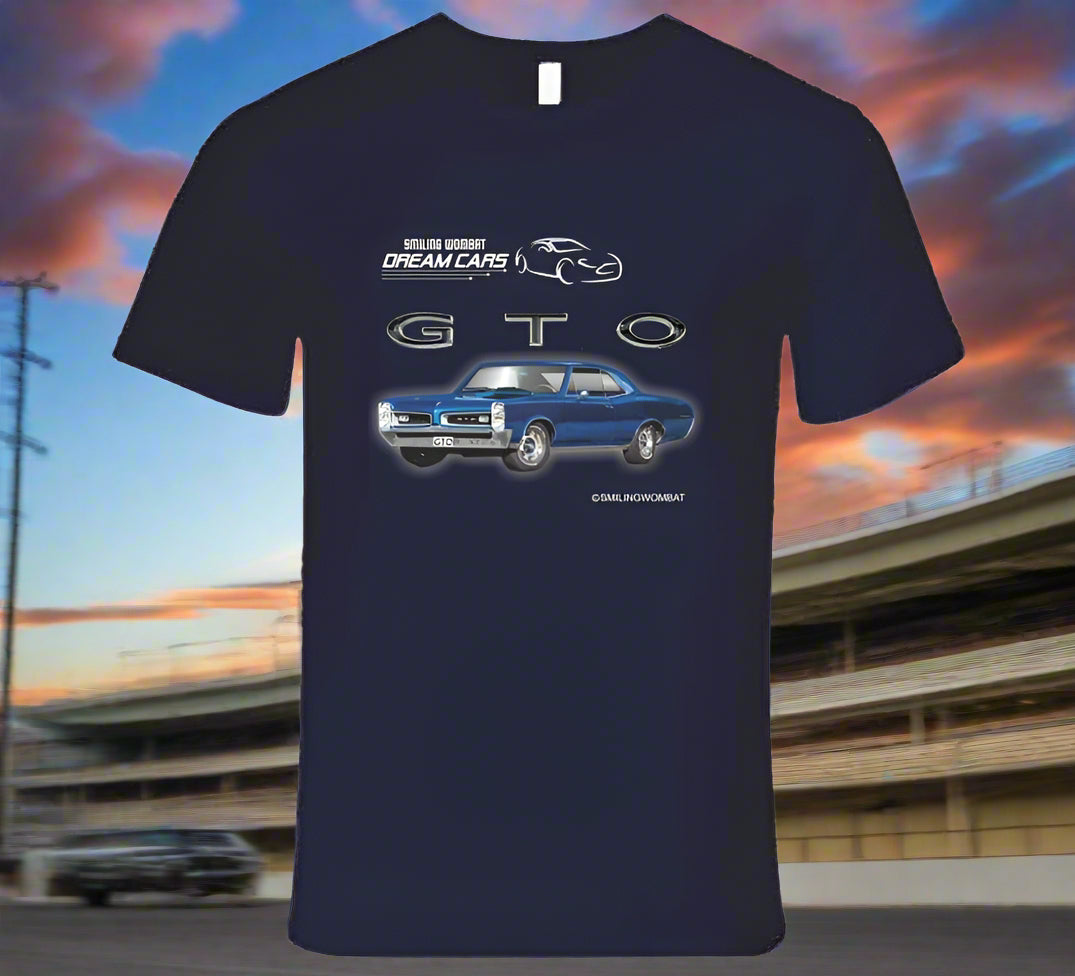 Pontiac GTO - Pioneer American Muscle Car - Smiling Wombat