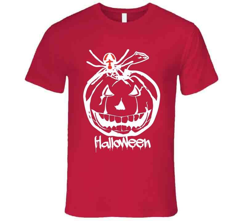Scary Pumpkin Carving - Smiling Wombat "Scary Pumpkin" T-Shirt - Smiling Wombat