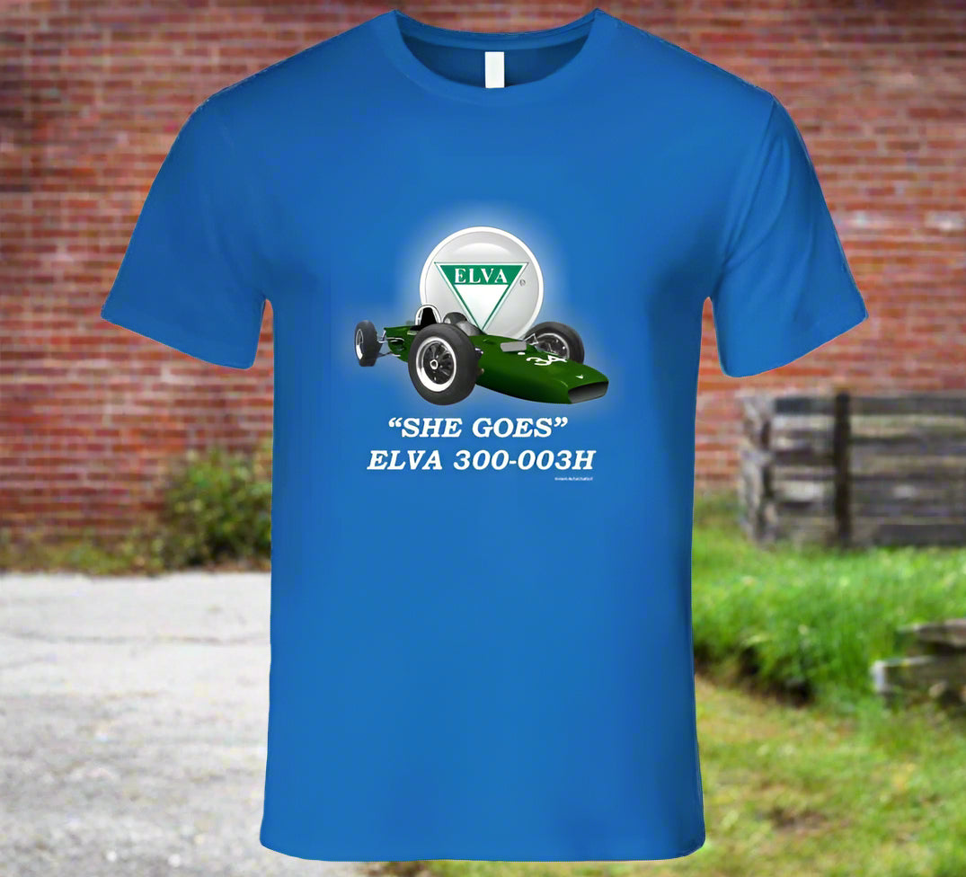 Elva 300-003H Formula Junior - Shirt Collection - Smiling Wombat