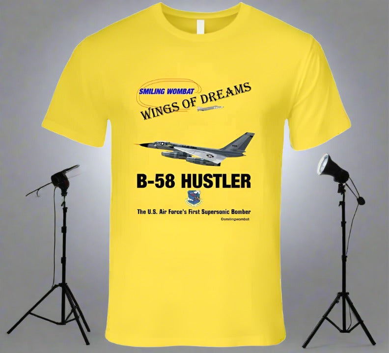 B58 Hustler Bomber T Shirt - Shopify