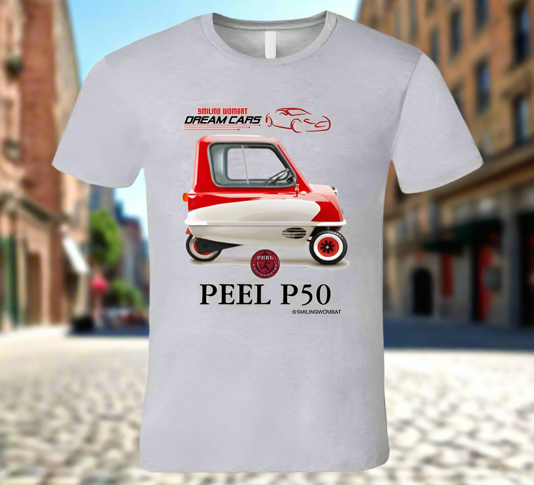 The Peel P50 - T-Shirt - Smiling Wombat
