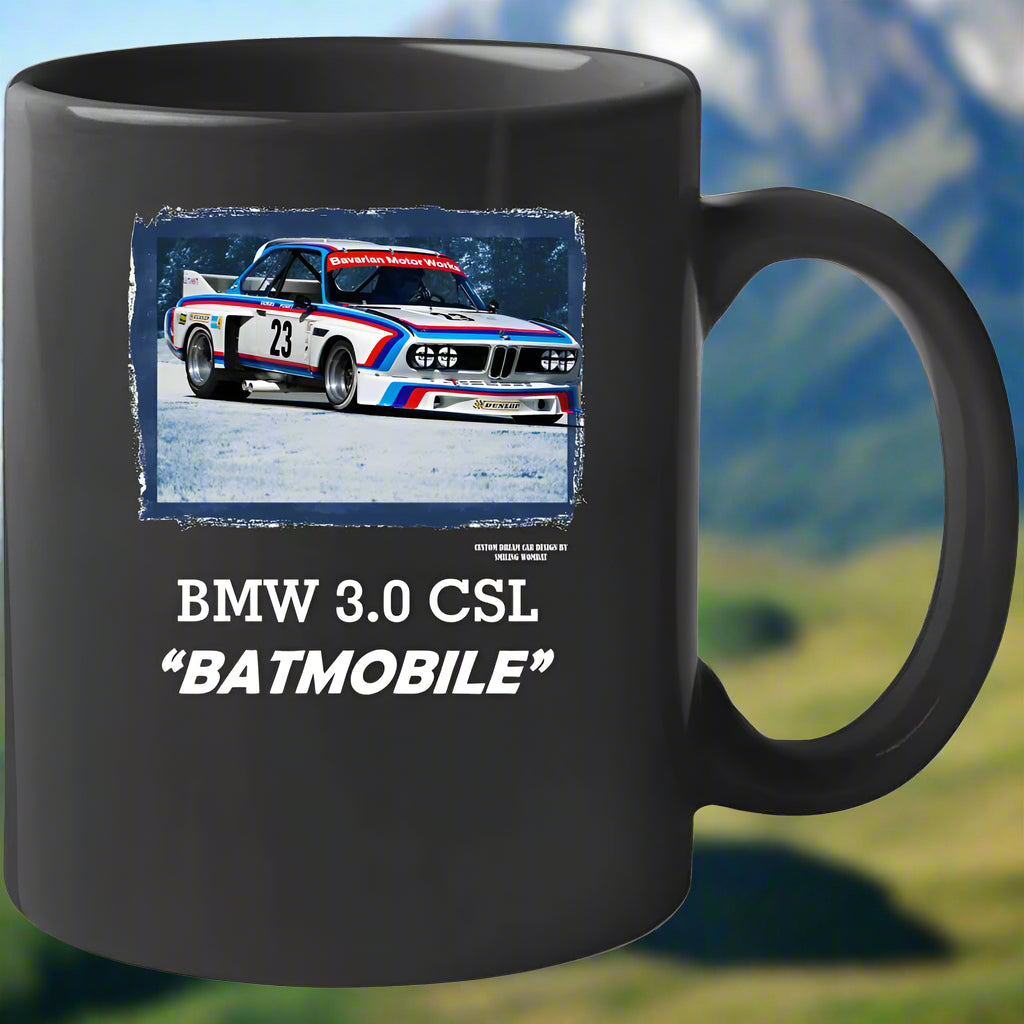 BMW 3.0 CSL - Known as the "Batmobile' - Mugs Collection - Smiling Wombat
