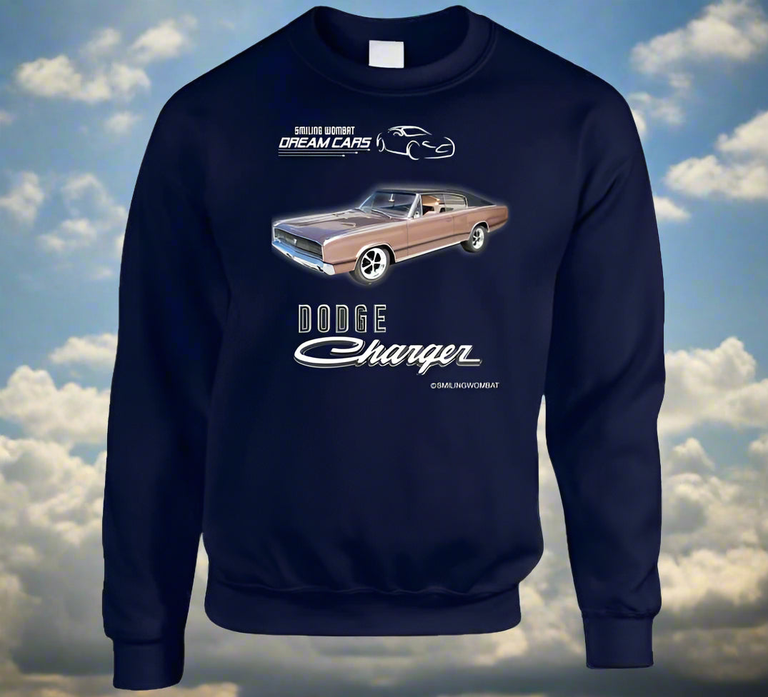 Muscle cars Dodge Charger - American Muscle - Smiling Wombat