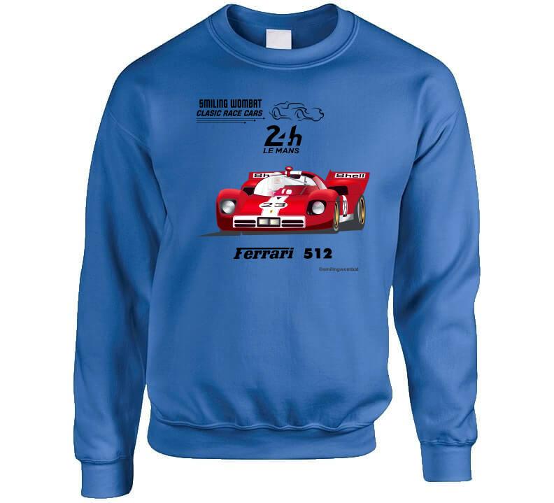 1970 Ferrari 512s - Powerful and Beautiful Le Mans Racer - Smiling Wombat