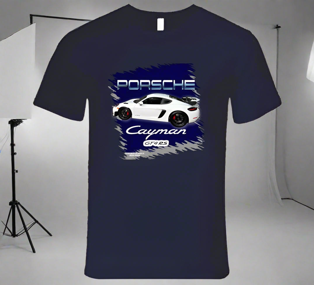 Porsche Cayman GT4 RS Shirt Collection - Smiling Wombat