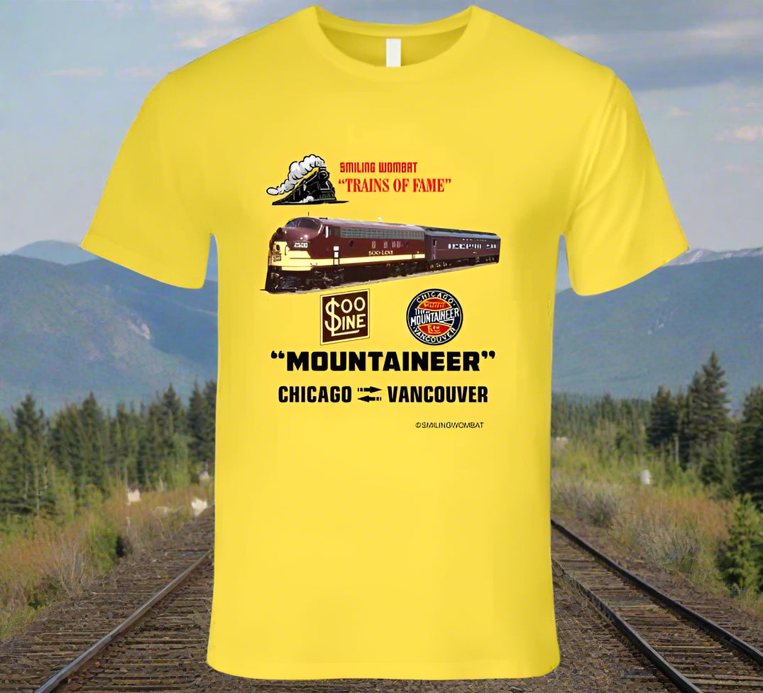 Soo Line Railroad "Mountaineer" T-Shirt - Shopify