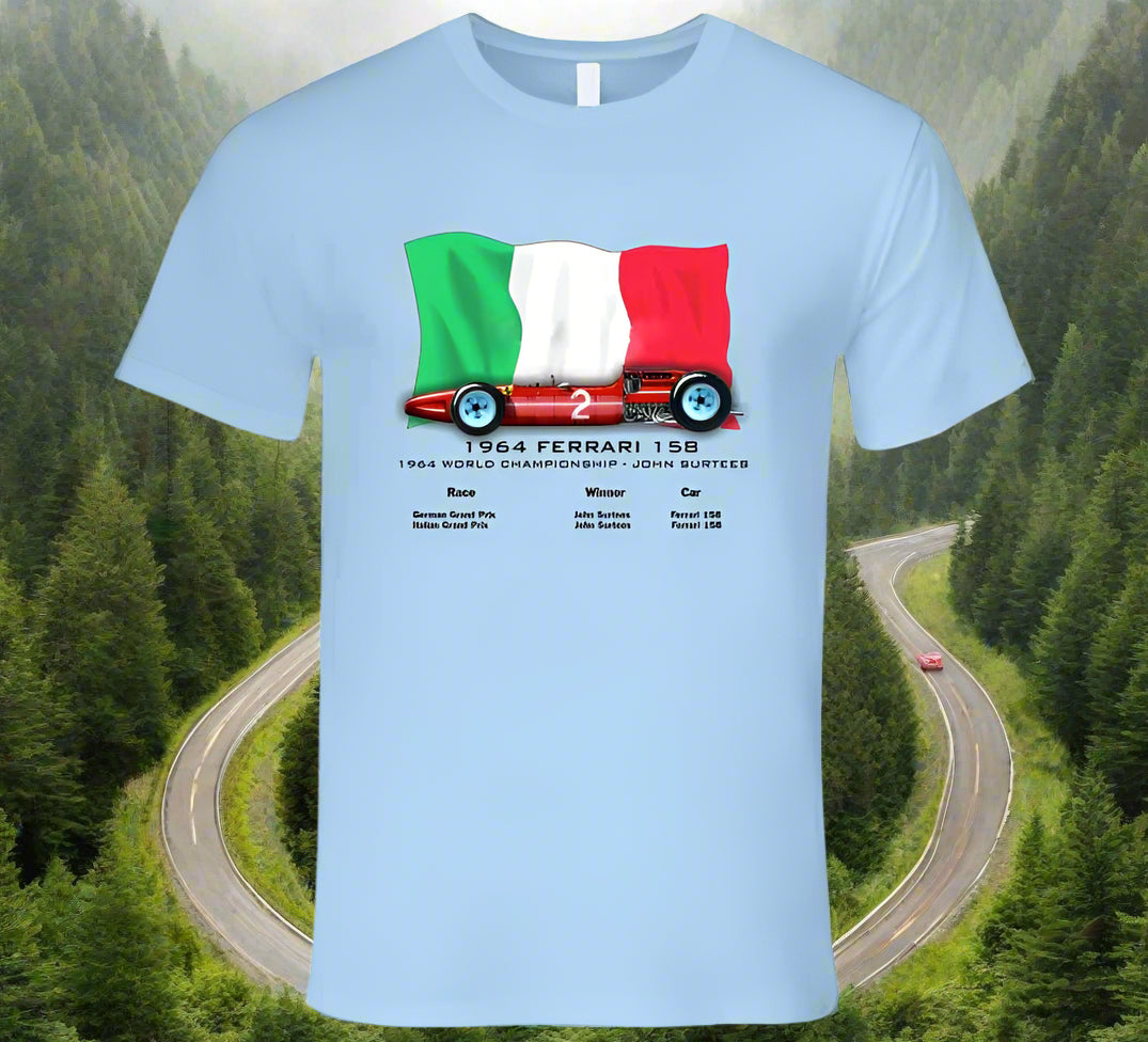 John Surtees Ferrari 1964 T-Shirt - Shopify