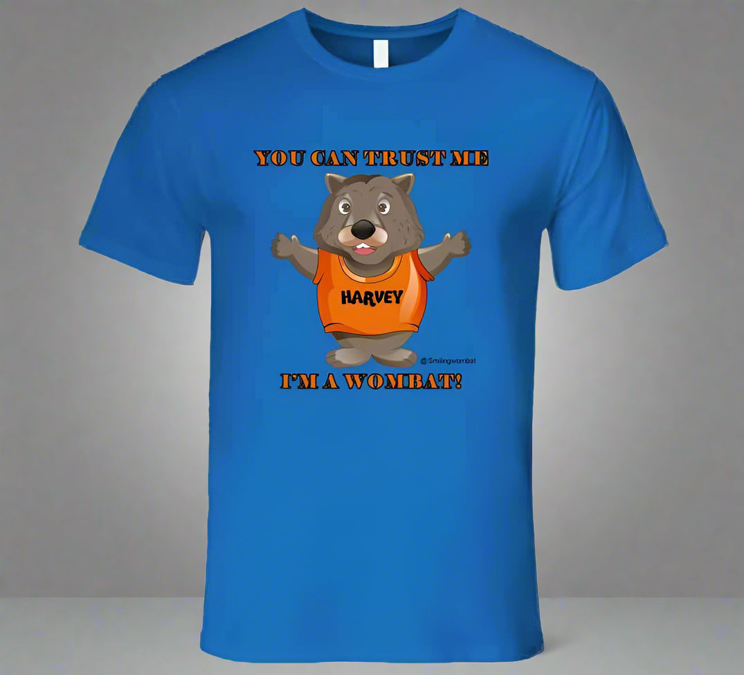 World Wombat Day - You Can Trust a Wombat! T-Shirt - Smiling Wombat
