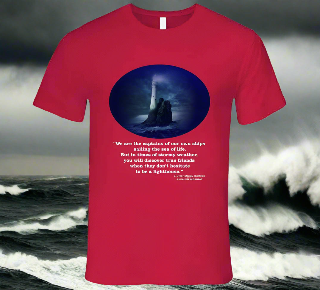Lighthouse In Stormy Weather Shirt Collection - Shopify