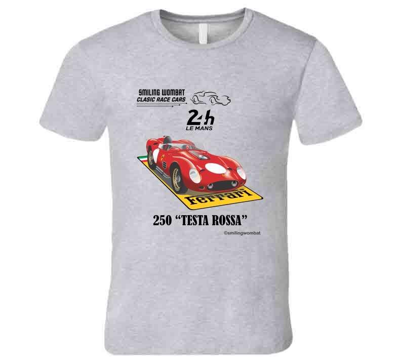 Testa Rosa Ferrari - Famous Sports Racer from the 1950s - Smiling Wombat