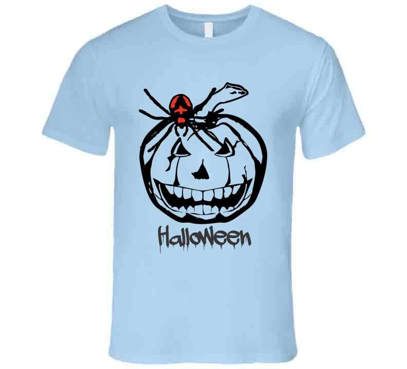 Scary Pumpkin Carving - Smiling Wombat "Scary Pumpkin" Halloween T-Shirt - Smiling Wombat