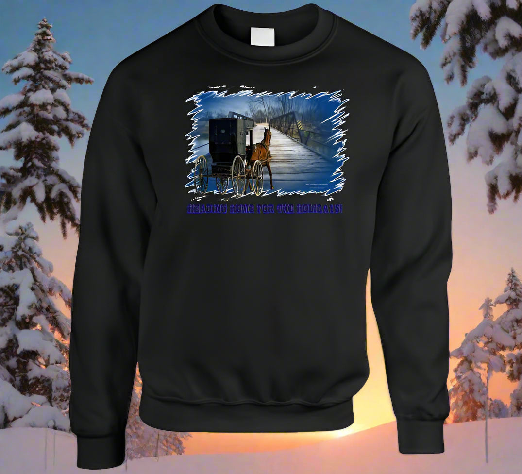 Home For the Holidays T-Shirts and Sweatshirt collection - Smiling Wombat
