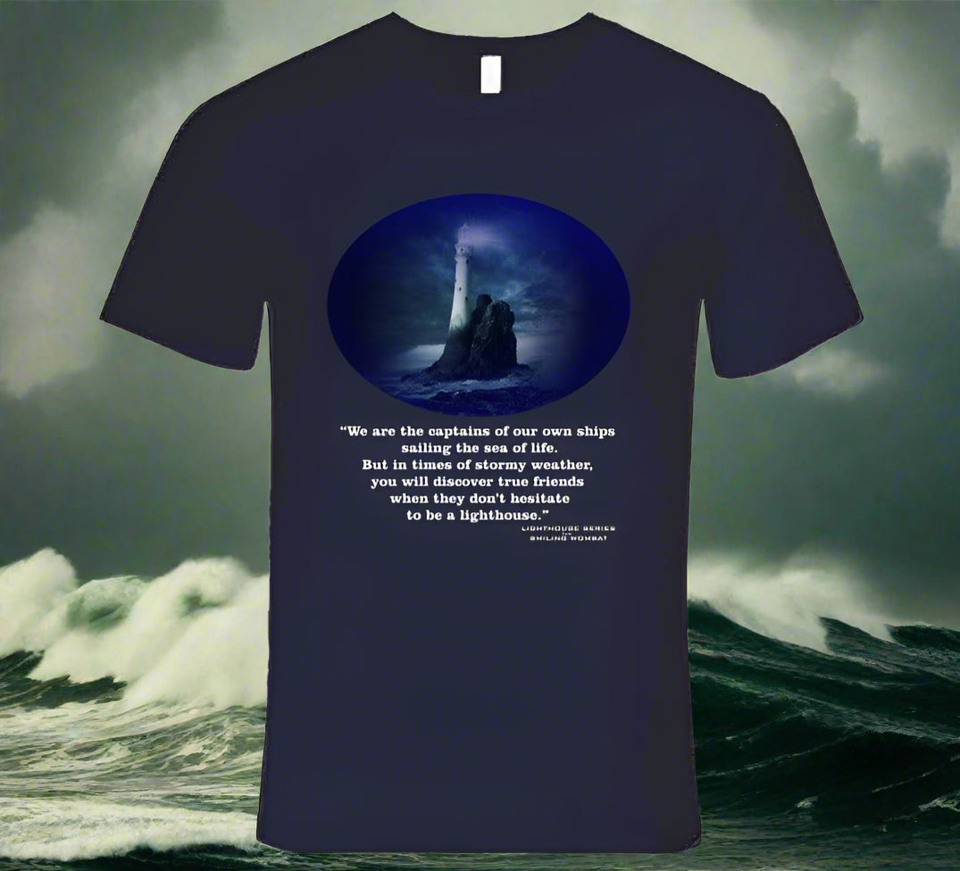 Lighthouse In Stormy Weather Shirt Collection - Shopify