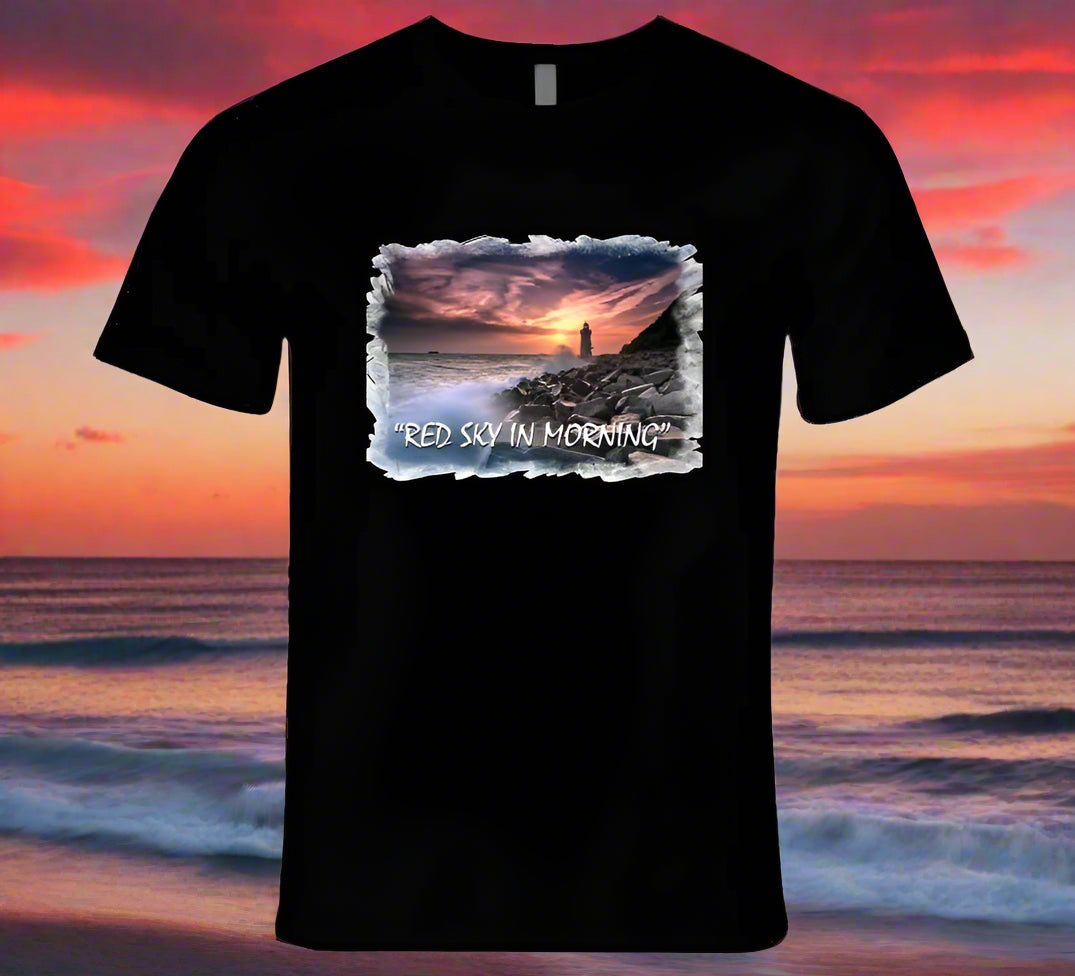 Red Sky In Morning T-Shirt and Sweatshirt Collection - Shopify