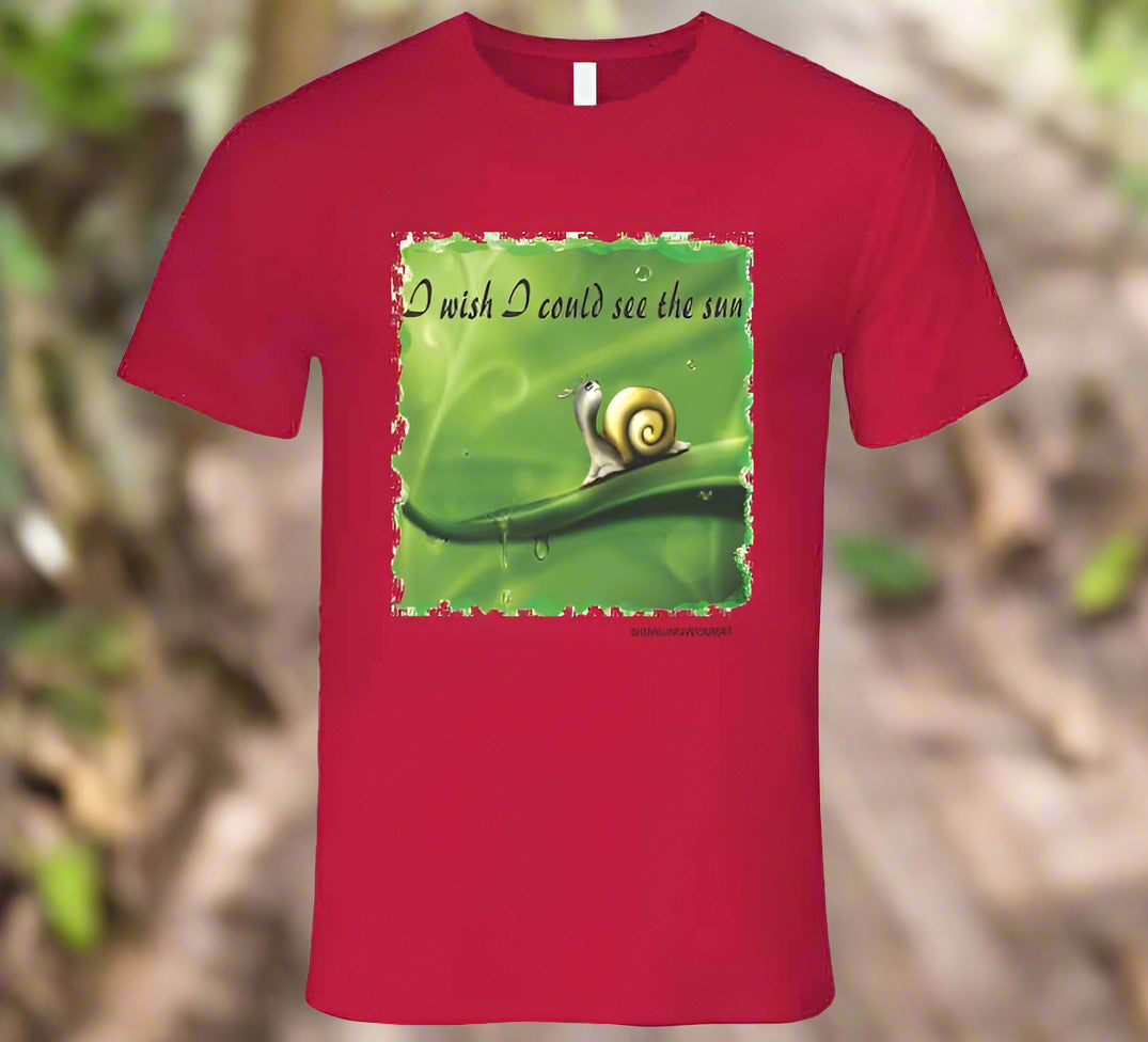 Spring Rain Snail in Rain - T Shirt - Shopify