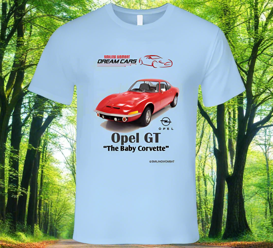 Opel GT "Baby Corvette" T Shirt - Shopify