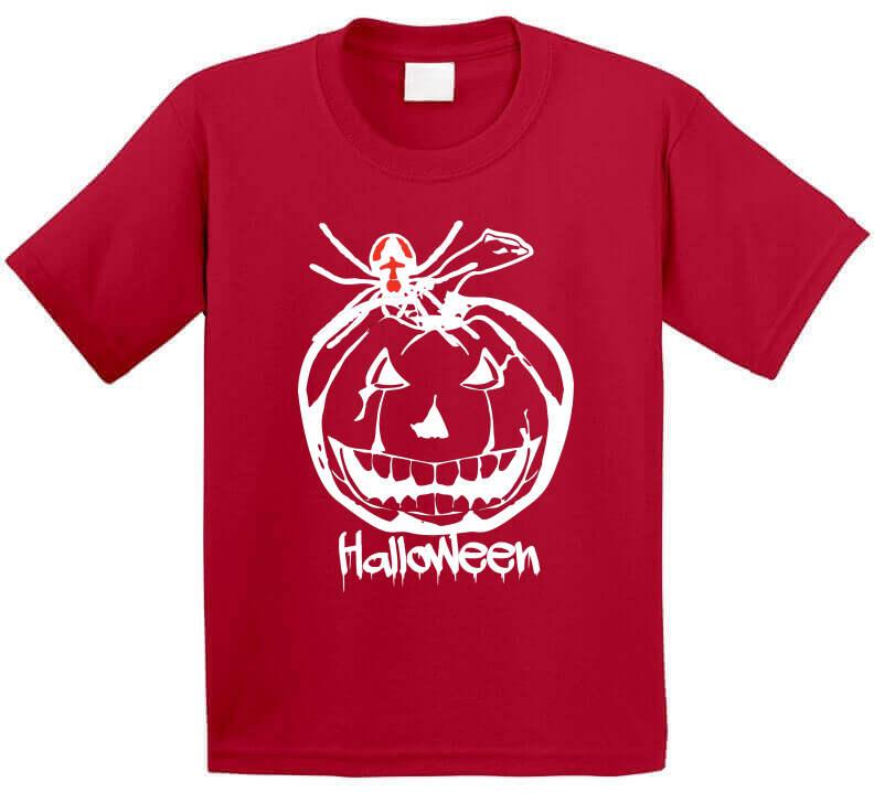 Scary Pumpkin Carving - Smiling Wombat "Scary Pumpkin" T-Shirt - Smiling Wombat