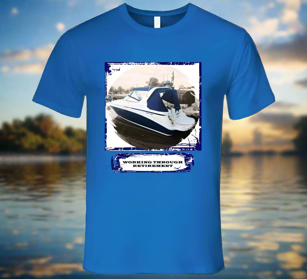 Chris Craft Boat - The Perfect Way to Spend Your Working Retirement - T Shirt Collection - Smiling Wombat