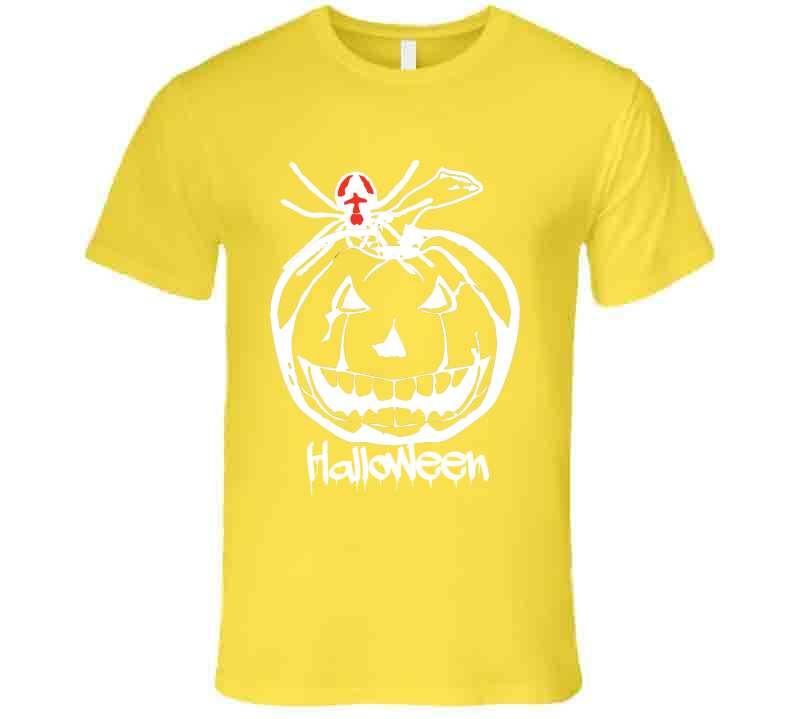 Scary Pumpkin Carving - Smiling Wombat "Scary Pumpkin" T-Shirt - Smiling Wombat