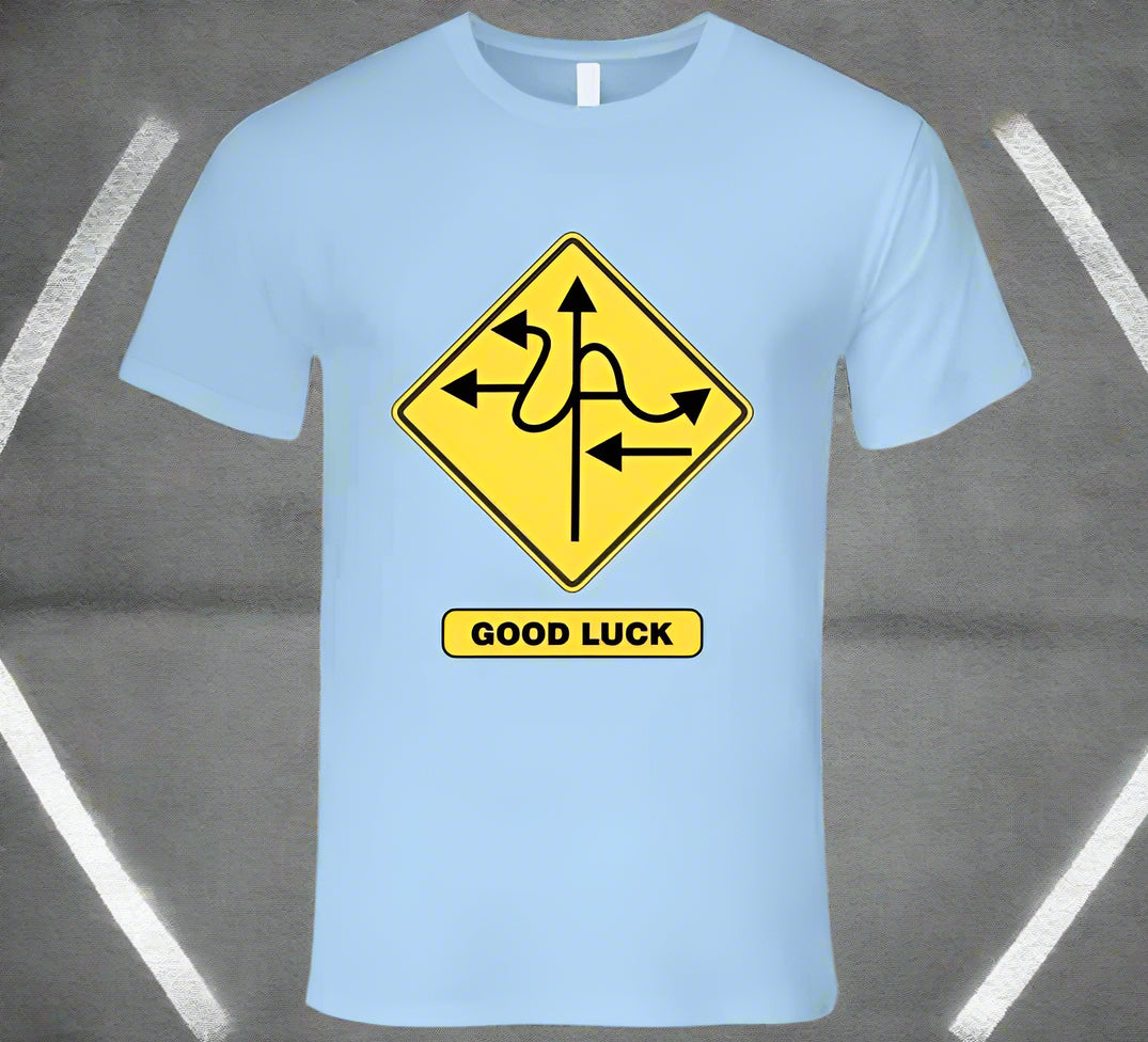 Crossroads in life T-Shirt - Smiling Wombat