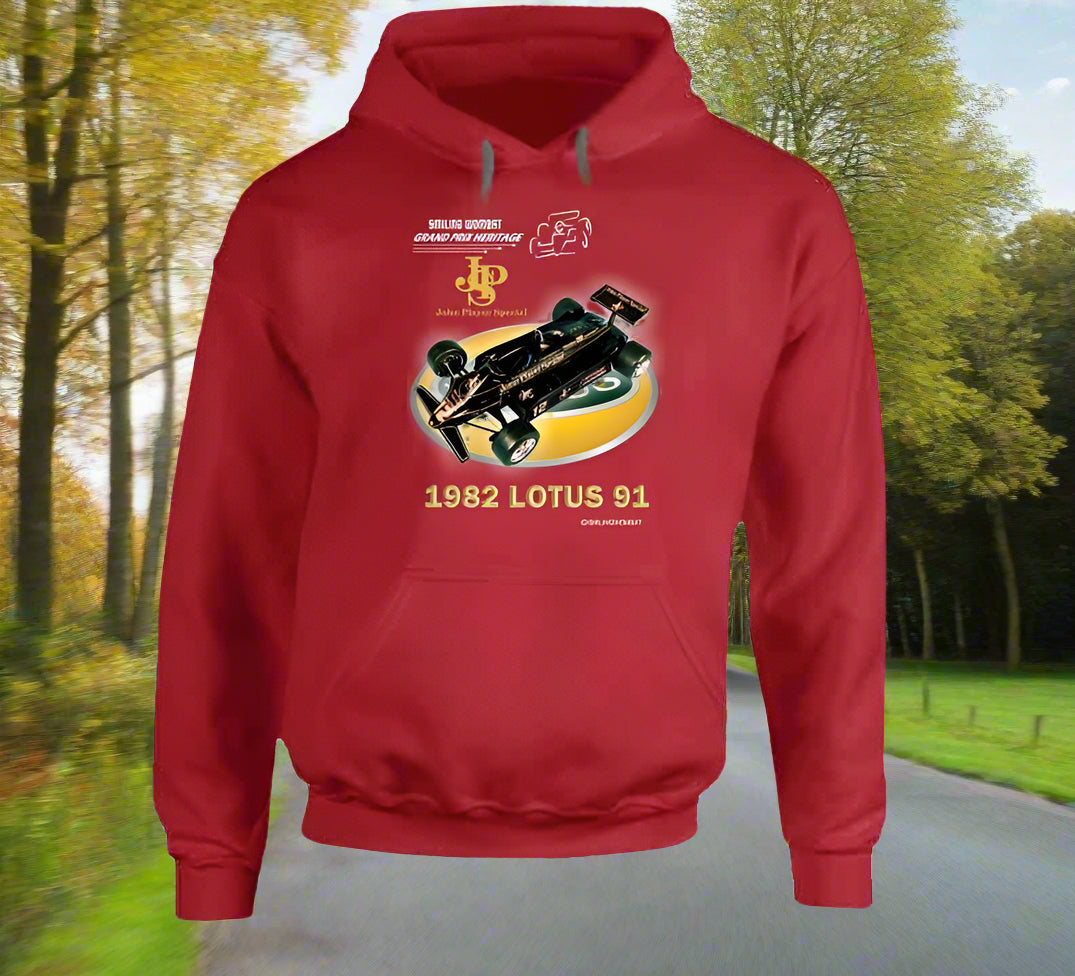 JPS Lotus 91 - T Shirts, Sweatshirts, and Hoodies - Smiling Wombat