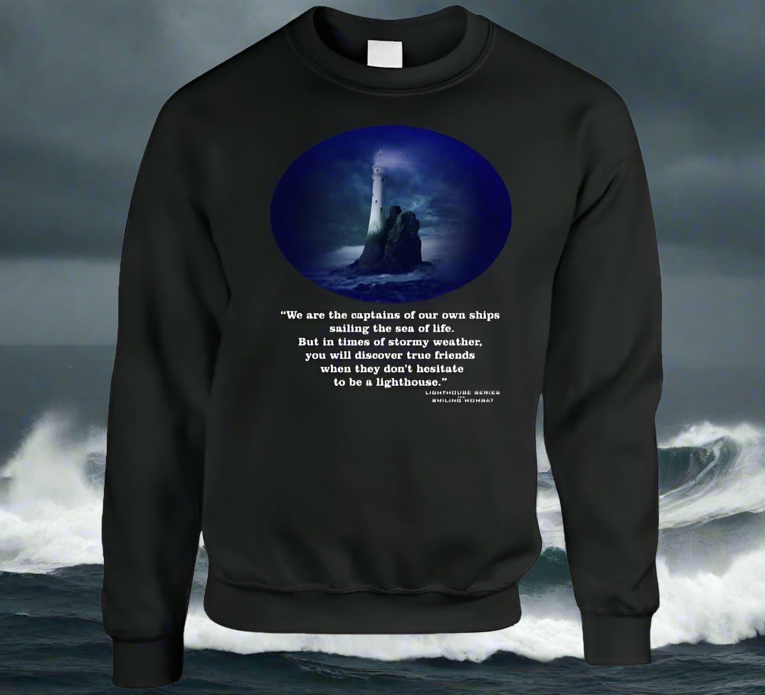 Lighthouse In Stormy Weather Shirt Collection - Shopify