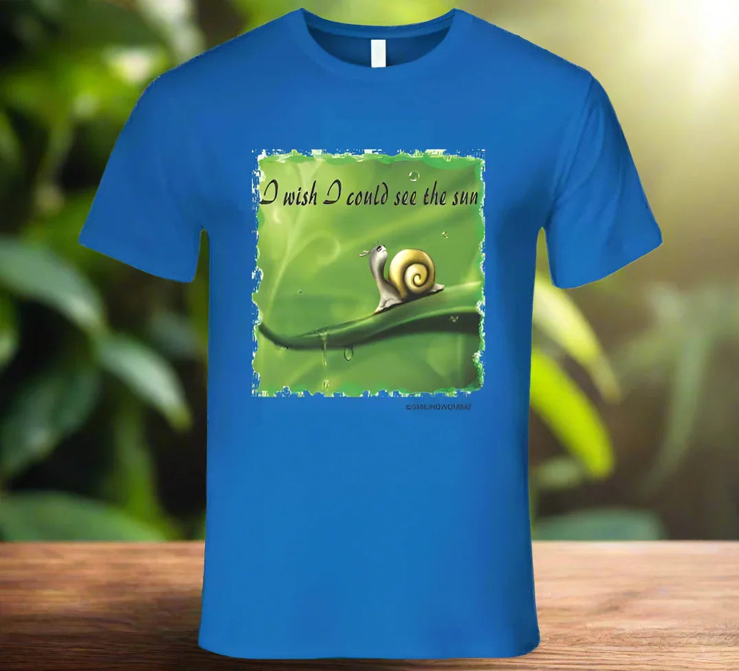 Spring Rain Snail in Rain - T Shirt - Shopify