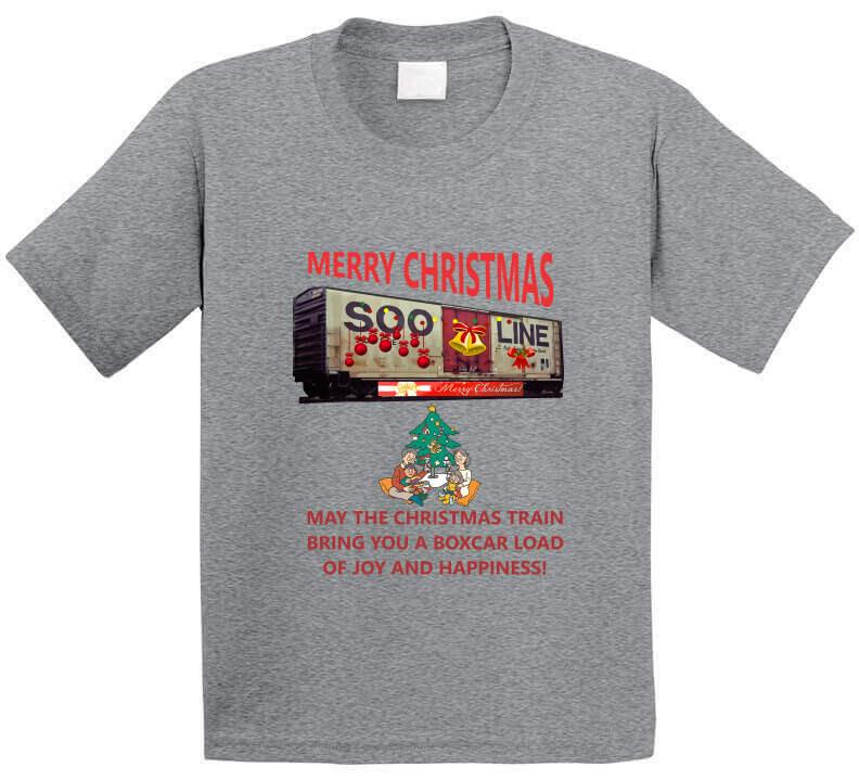 The Christmas Train - Bringing you a Boxcar of Fun T-Shirt - Shopify