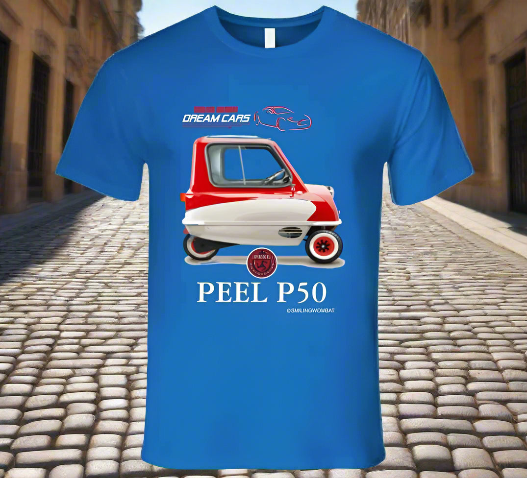 Peel P 50 - Dark Colored T-Shirt - Smiling Wombat