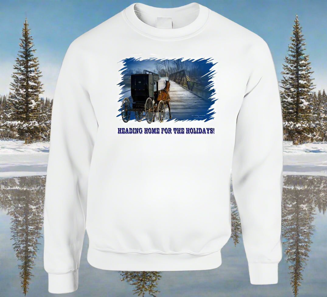Home For the Holidays T-Shirts and Sweatshirt collection - Smiling Wombat