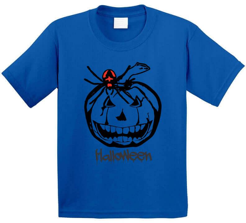 Scary Pumpkin Carving - Smiling Wombat "Scary Pumpkin" Halloween T-Shirt - Smiling Wombat