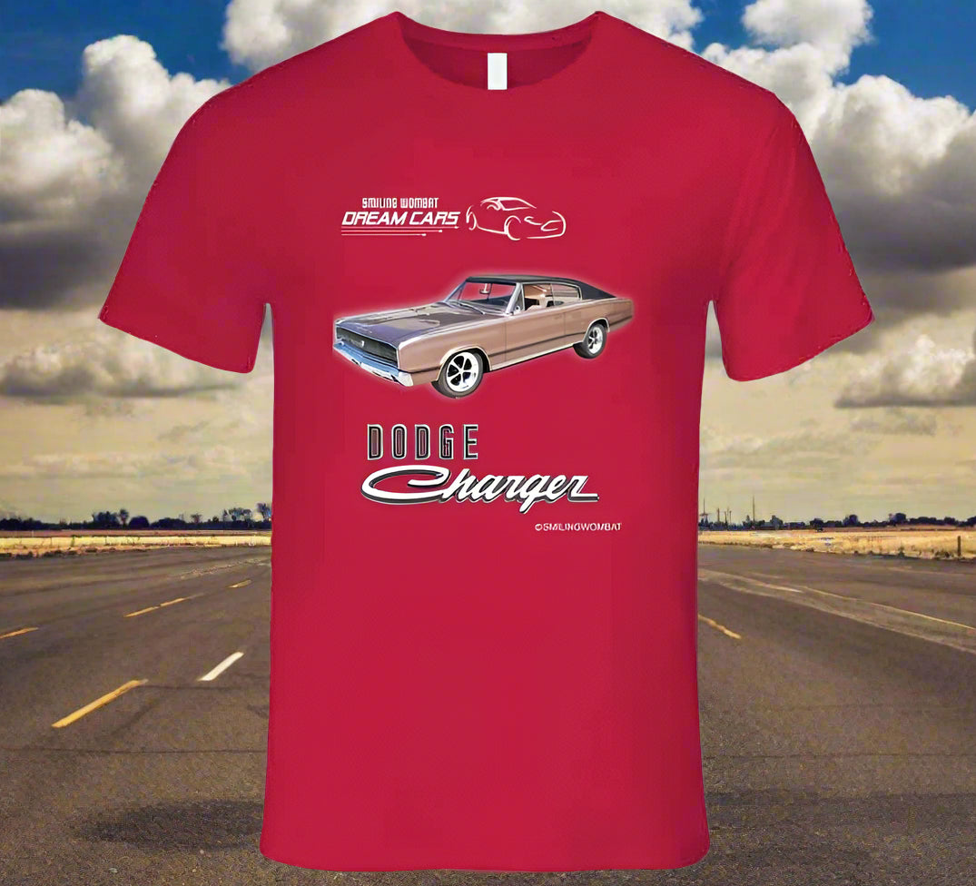 Muscle cars Dodge Charger - American Muscle - Smiling Wombat