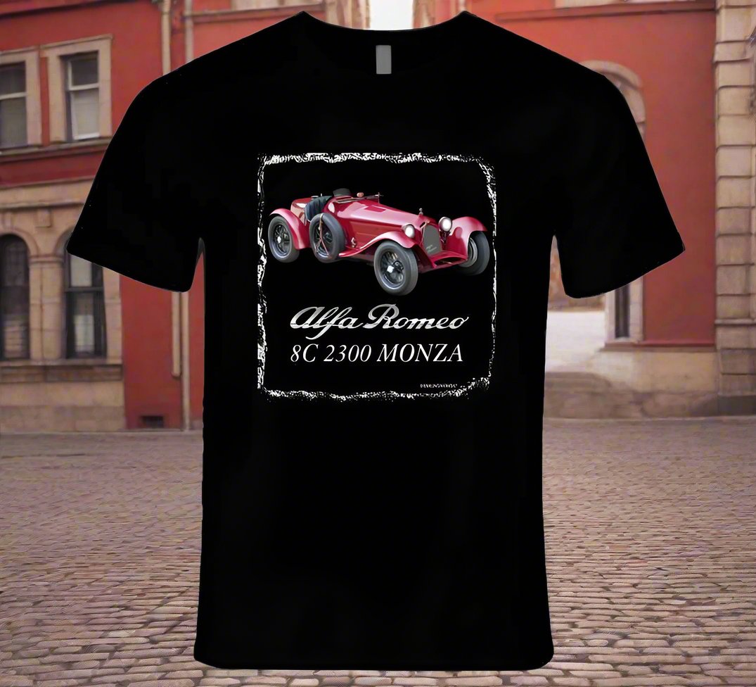 Alfa 8c2300 Shirt Collection - Smiling Wombat